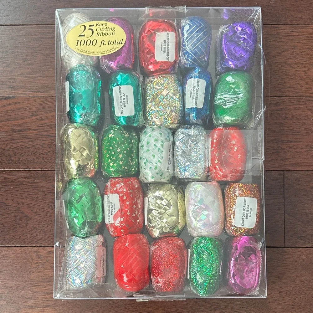 Assorted Gift Wrap Curling Ribbon Set